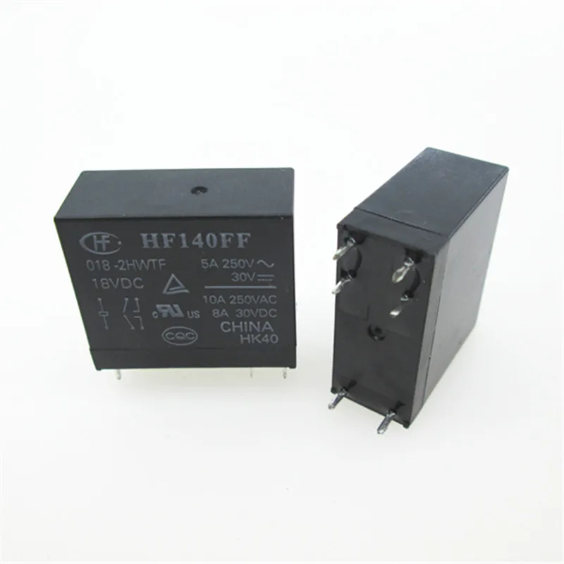 NEW 18V relay HF140FF-018-2HWTF 18VDC HF140FF-018-2HWTF-18VDC HF140FF-0182HWTF HF140FF0182HWTF 18V 18VDC DC18V 5A 250VAC DIP6