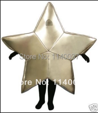 mascot golden super star mascot costume custom fancy dress cosplay Cartoon mascotte costume carnival costume fancy Costume