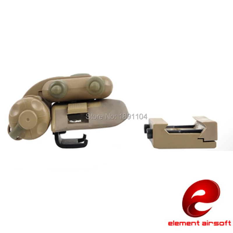 ELEMENT EX029 SF Helmet Light Set GEN 2 Military Tactical Light White or Red LED and IR Flashlight ( Two color)