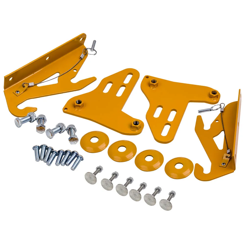 

maxpeedingrods Front Bumper Wind Splitter Support Bracket 92-00 for civic integra with Bolts