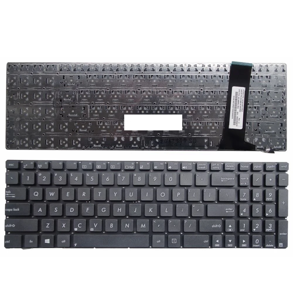 US For ASUS N56 N56V U500VZ N76 R500V R505 S550C N56XI363VZ XI323VZ XI321VZ XI321VM XI361VZ laptop keyboard New Black English