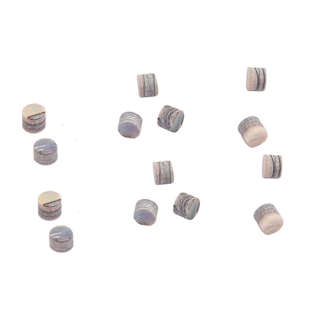 100Pcs Guitar Bass Fret Side Dot Position Marker Decal Inlay Abalone Shell 2mm for Electric Guitar Bbass Fingerboard