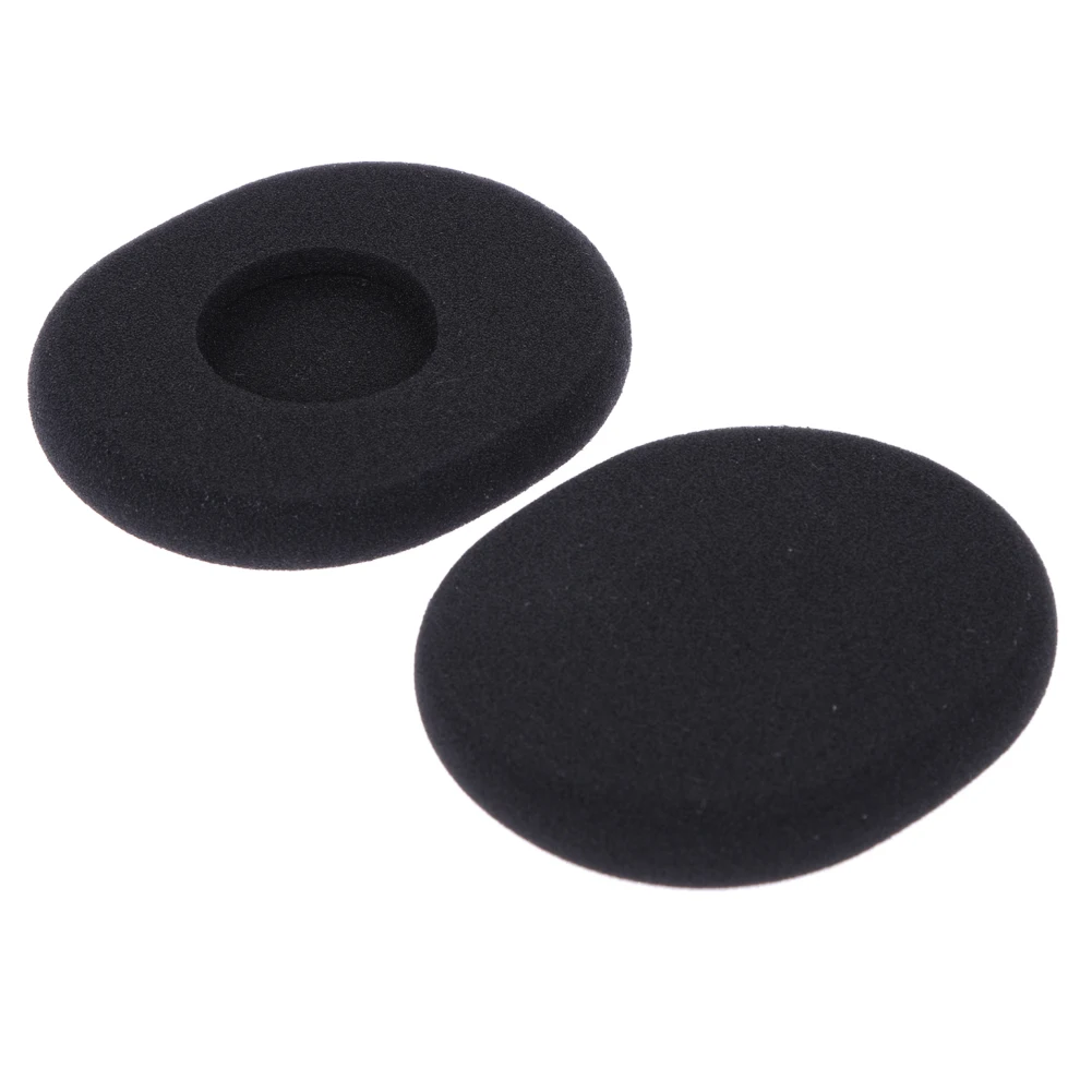 1 Pair Black Replacement Earphone Ear Pad Earpads Sponge Soft Foam Cushion for Logitech H800 Headphone Headset Parts Accessories