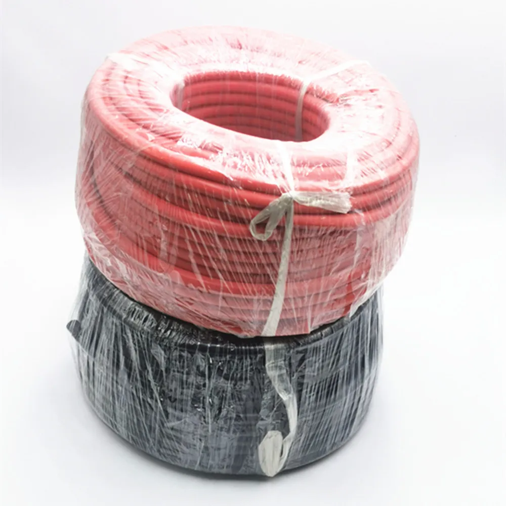 

3239-22awg50kv Двойной Изолированный высоковольтный провод, красный, 300 метров