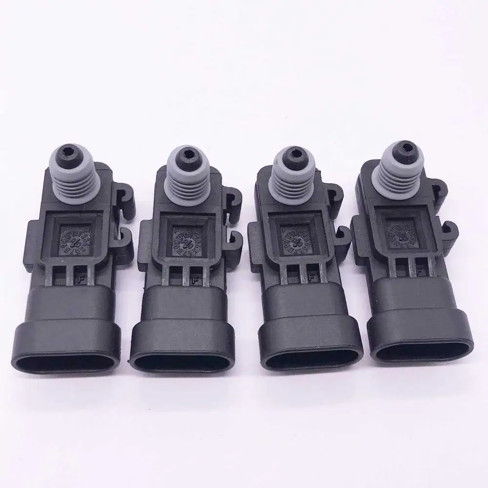 

4PCS MAP Sensor Manifold Air Pressure Sensor 16238399 1619606 For Buick Cadillac Chevrolet GMC Hummer Isuzu Fuel Pump Tank