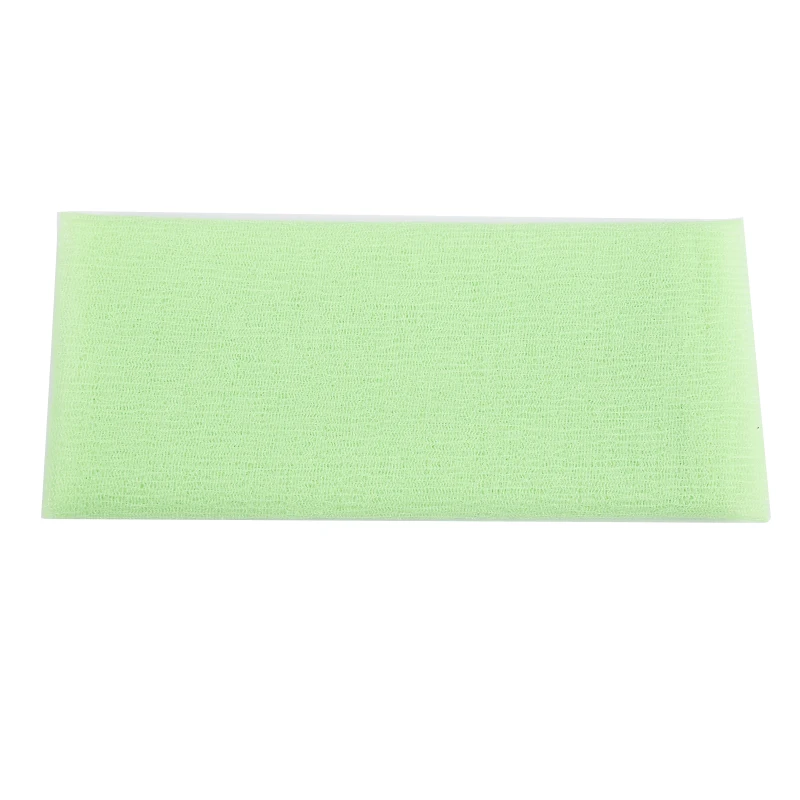 1 pc Nylon 30x90 cm Bad Body Reiniging Handdoek Exfoliërende Bad Douche Wassen Schrobben Handdoek Scrubbers Willekeurige Kleur tool