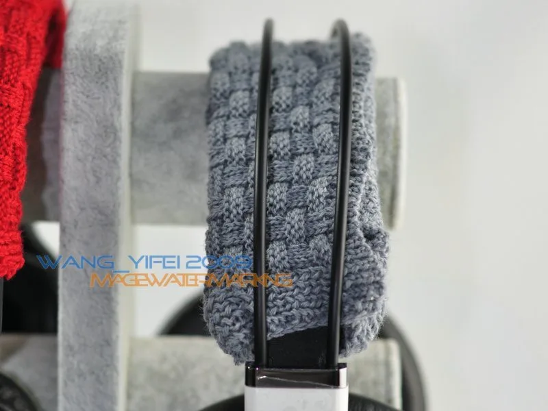 Hand Woven Pure ExtraFine Merino Wool Headband Cushion For AKG Q701 K701 K702 K712 K601 K603 K612 Headphone Top Head Band