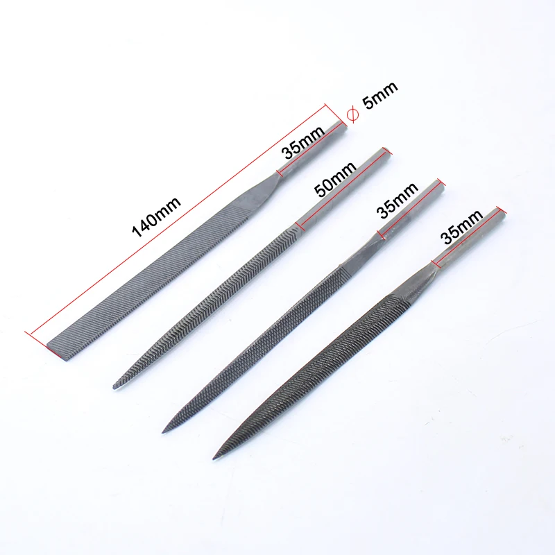 YOUSAILING Free Shipping 5*140mm 4PCS Pneumatic File Blades Air File Saw Accessories Air File Parts Files