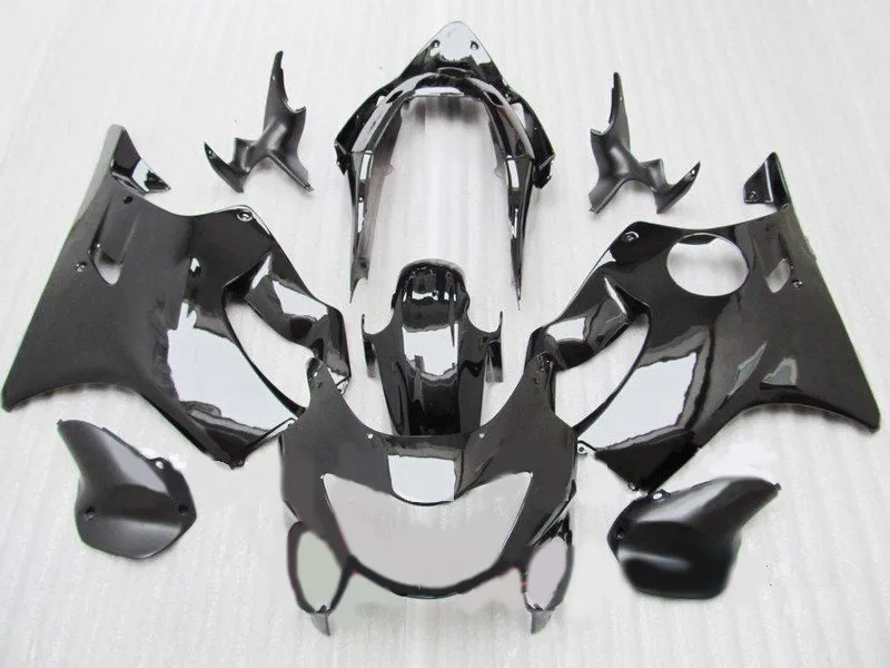 Fairing parts for pe CBR600 F4 99 00 CBR600F4 1999 2000 CBR600 99 00  black Hi-quality motorcycle fairing kits ST66