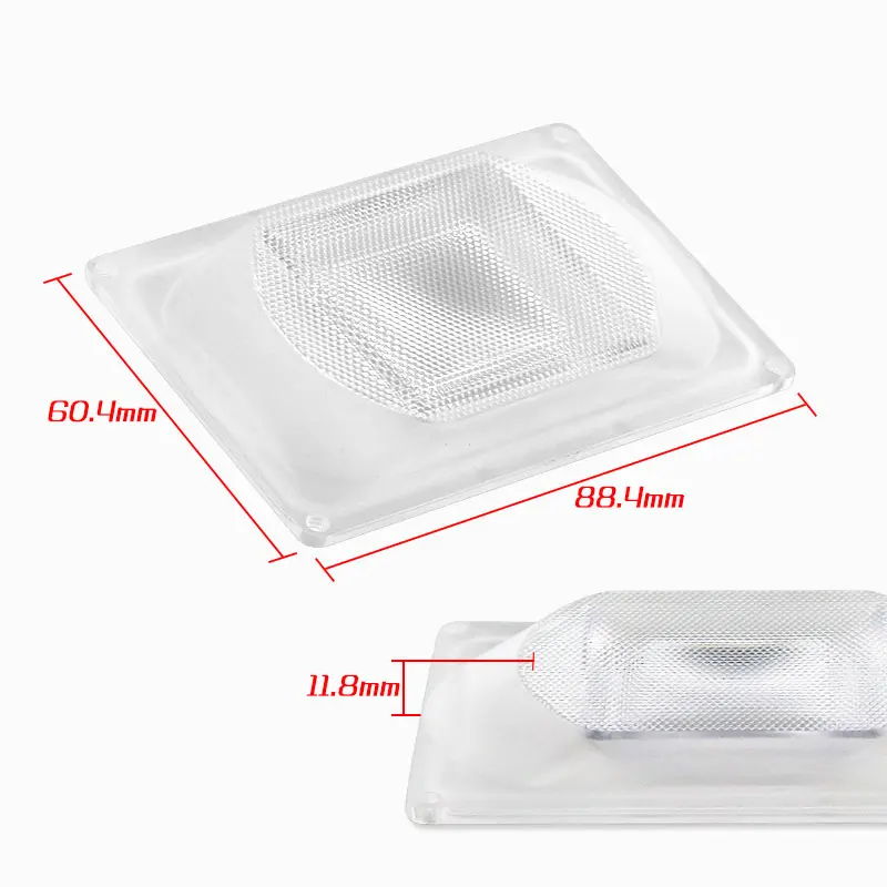 1Set Reflector For COB Lamps Include: PCLens+Reflector+Silicone Ring Lamp Cover Shades FloodLight DIY