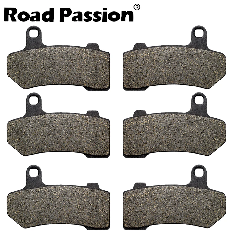 

Road Passion Motorbike Front & Rear Brake Pads For HARLEY VRSCA VRSCB V-Rod 2005 2006 VRSCAW 2007 2008 2009 VRSCX 2007