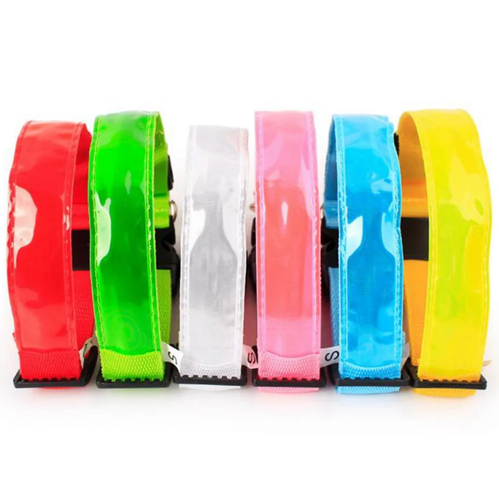 LED Dog Collars Night Safety Light Up Flash Pet Necklace Nylon 6 Colors S M L