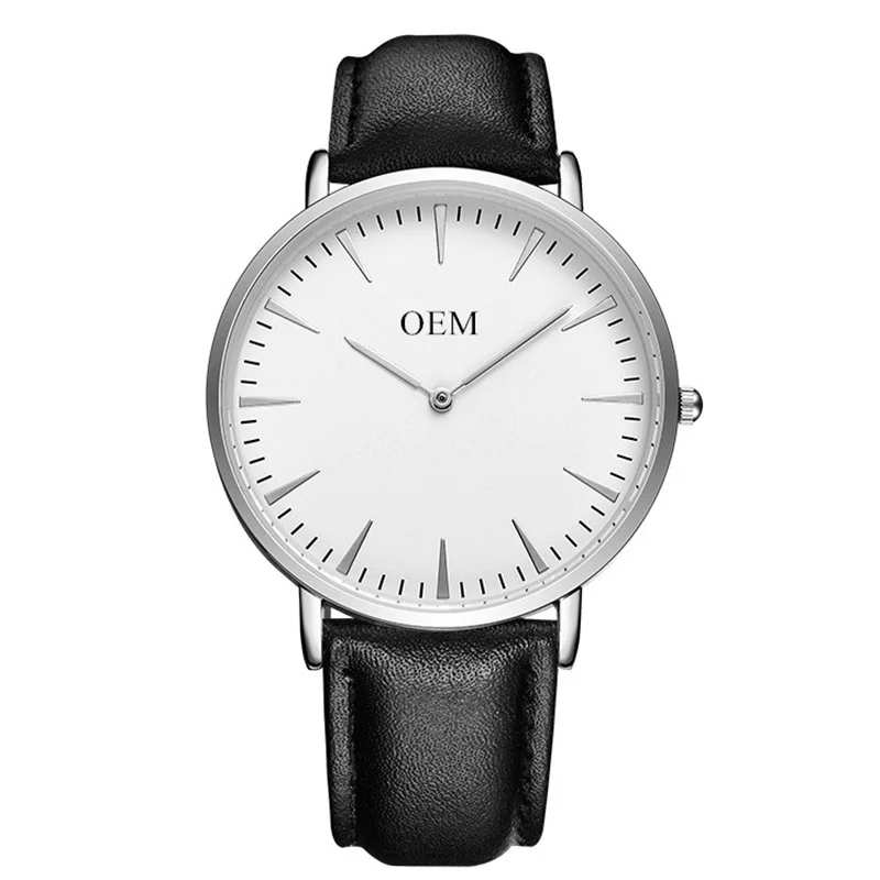 CL015 Rendah MOQ OEM Custom Logo Watch Reloj Personalizado Membuat Merek Anda Jam Tangan Desain Logo Anda Sendiri Terukir Jam Tangan