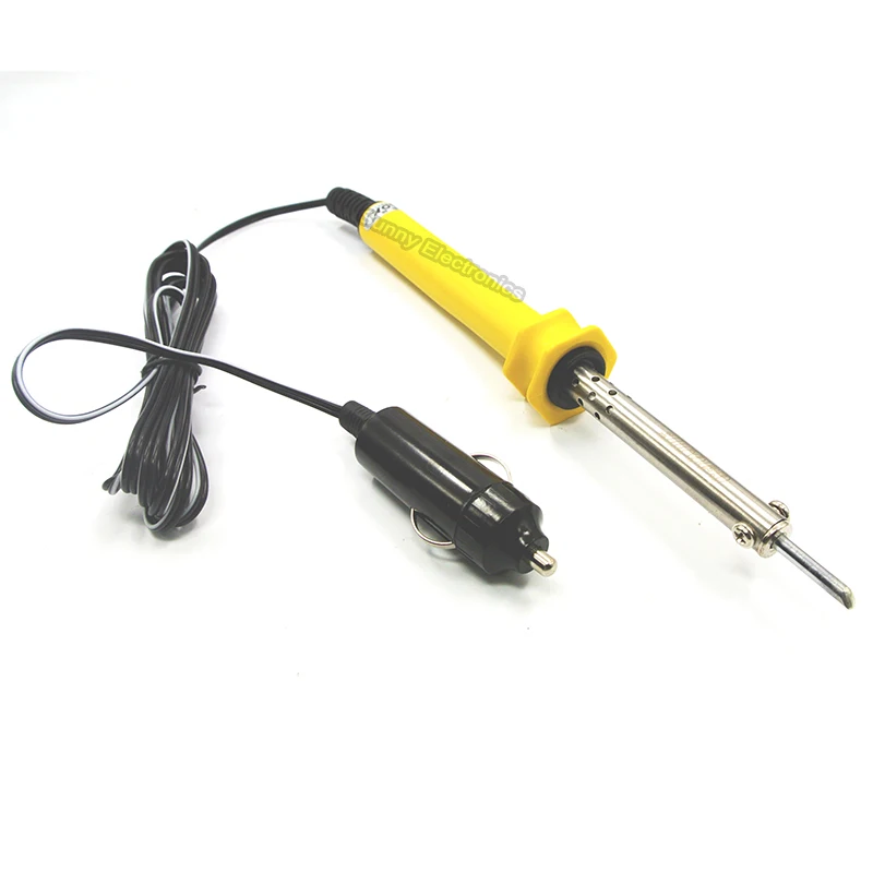 12V DC 30W Electric Soldering Iron Handle Heat Pencil W/ Lighter Socket Car Auto Solder Repair Tool