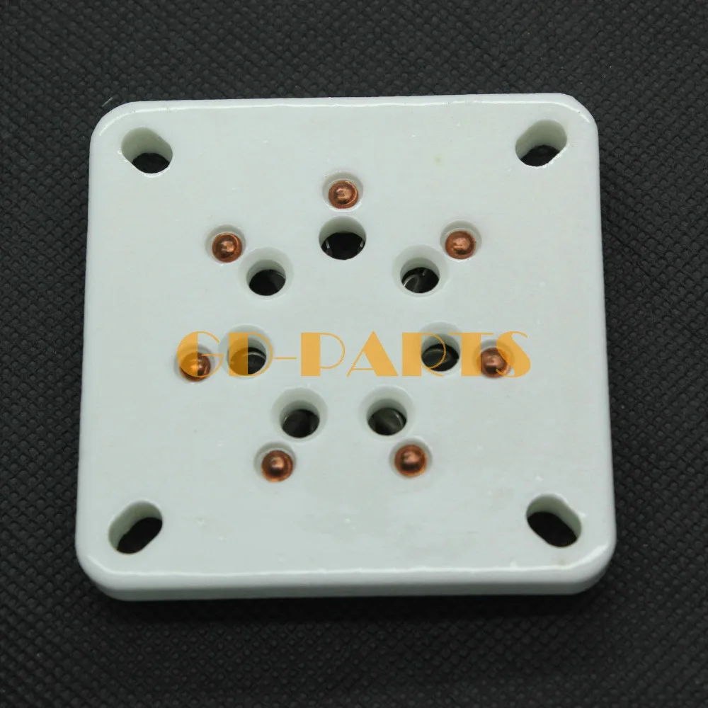 7pin Ceramic Vacum Tube Sockets FOR FD-71 FD71 Hifi Audio Vintage Tube Amplifier DIY 2PCS