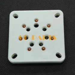 7pin Ceramic Vacum Tube Sockets FOR FD-71 FD71 Hifi Audio Vintage Tube Amplifier DIY 2PCS