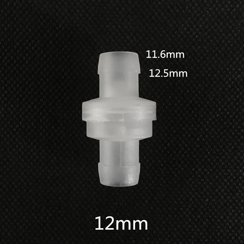 12mm mini plastic one-way valve plastic small check valves