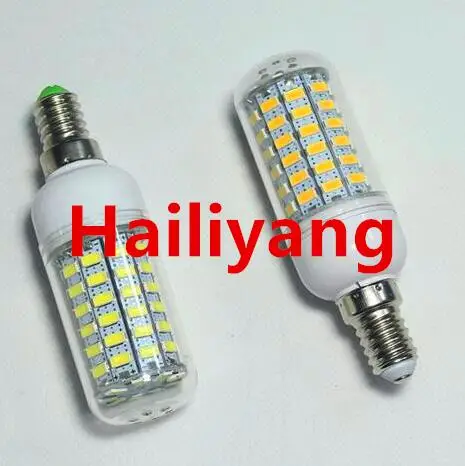 

SMD5730 E14 lamp 220V Spotlight LED Corn Bulb Chandelier For Indoor lighting 24 36 48 56 69 72LEDs Energy Saving Light