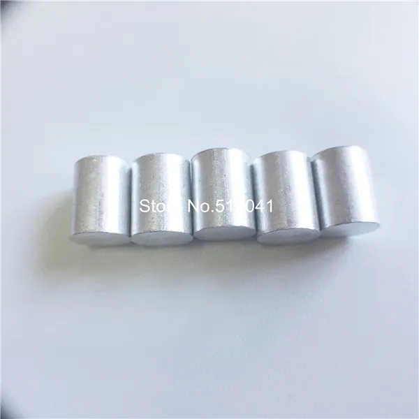 High purity 99.996% aluminum rod, aluminum grain 8x10 8x15 for evaporation Plating,Vacuum coating Materials , Paypal