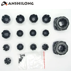 ANSHILONG Universal Ball Connector Bracket Holder for Car Interior Rearview Mirror