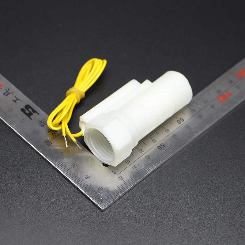 Male Threaded 1/2" 110V  ZFS-03P Plastic Liquid Water Sensor Flow Switch