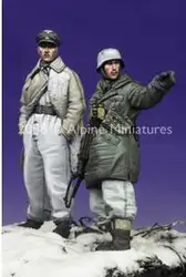 1/35 model kit resin kit Army Winter (2 people)