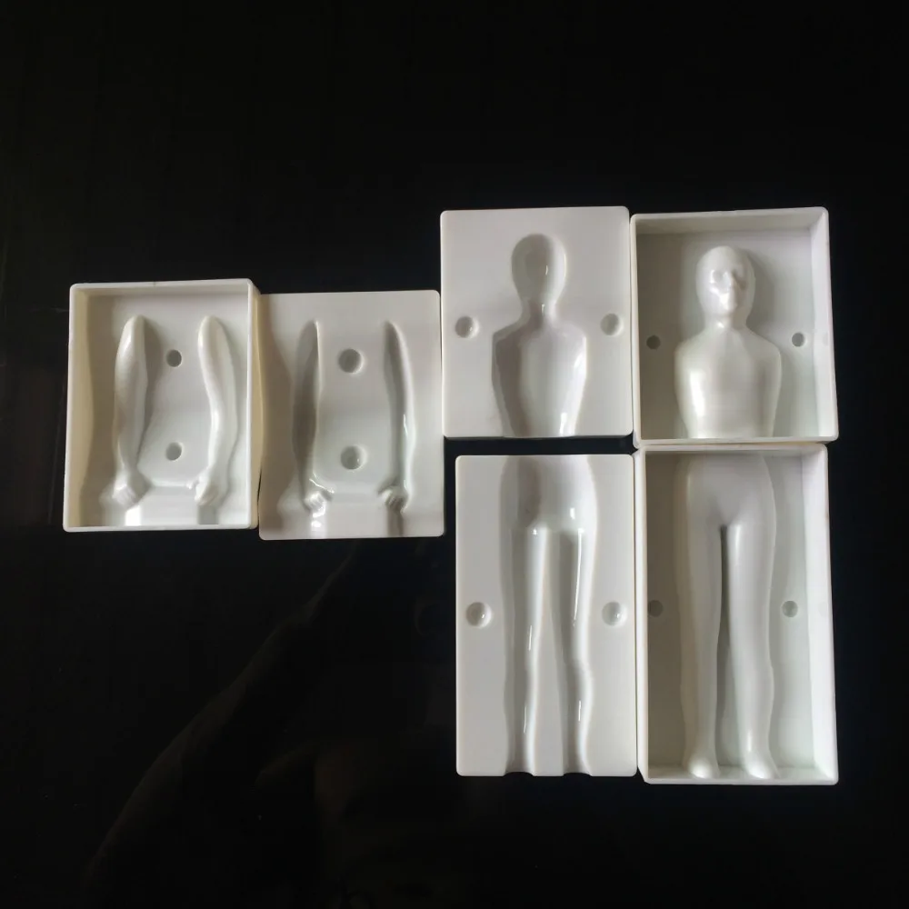 Human Body Mold Man Fondant Cutter Cake Molds Mould For The Kitchen Baking Cake Decorating 6pcs/set  D803