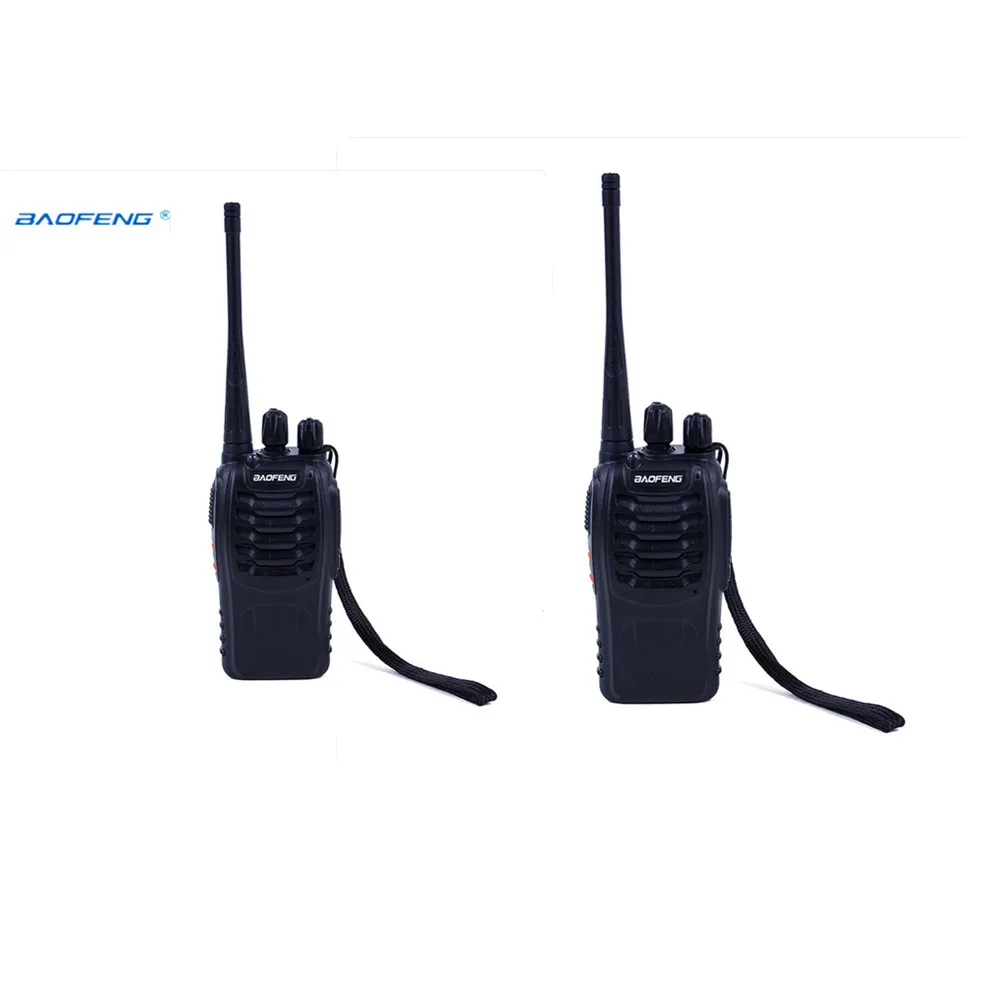 2PC Baofeng BF-888S Walkie Talkie 5W Handheld Pofung bf 888s UHF 400-470MHz 16CH Two-way Portable CB Radio Baofeng Walkie Talkie