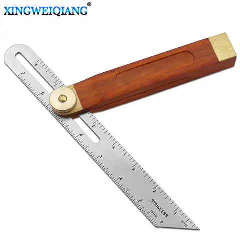 Angle Ruler with Wooden Handle XINGWEIQIANG
