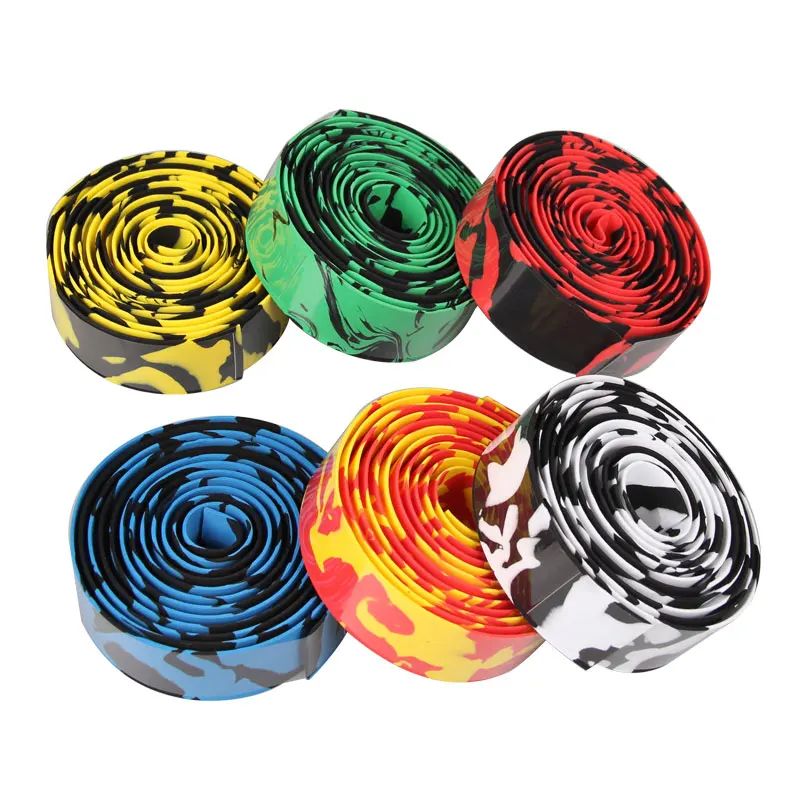 New Arrival comfy cycling handle belt road bike handlebar tape Wrap 1.95m 30*2.5mm Bicycle Bar Tape With with 2 Bar Plugs