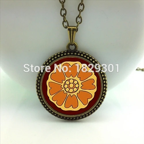 2017 New Promotion Maxi Necklaces Collier Collares Avatar The Last Airbender Pai Sho  Necklace Jewelry Glass Dome Pendant HZ1