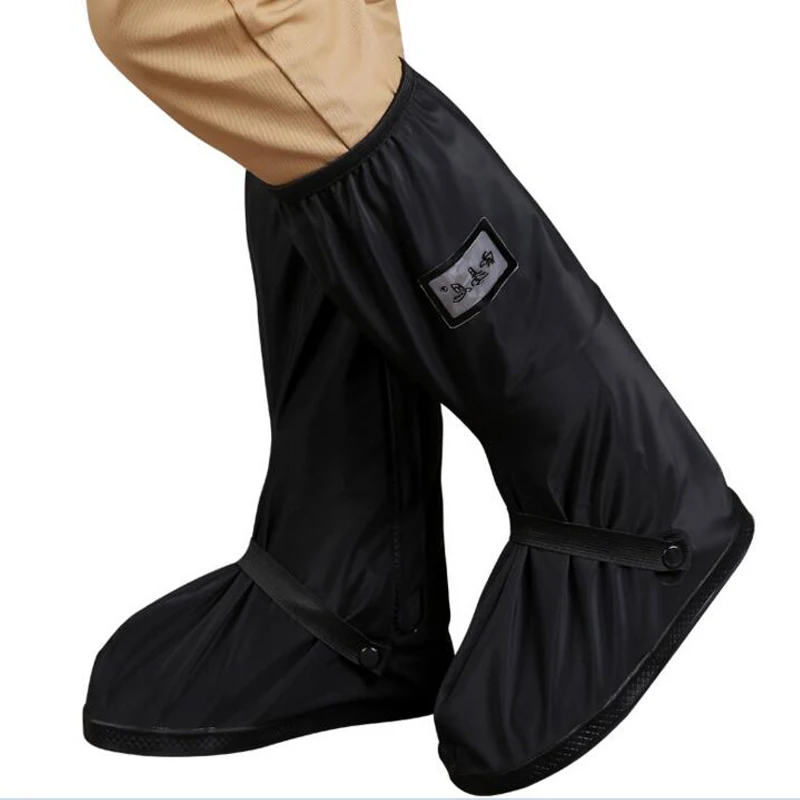 Motorcycle Cycling Rain Waterproof Bike Shoes Covers Bicycle Thicker Silicone Nonslip Boots Overshoes Rainproof Boot Reusable