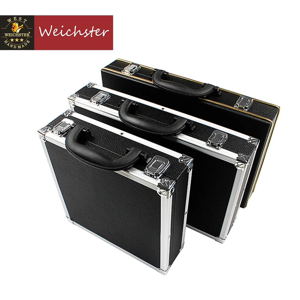 

Weichster Deluxe Black Billiard Snooker Pool Ball Case Match Full Size Holds 16/22 Balls