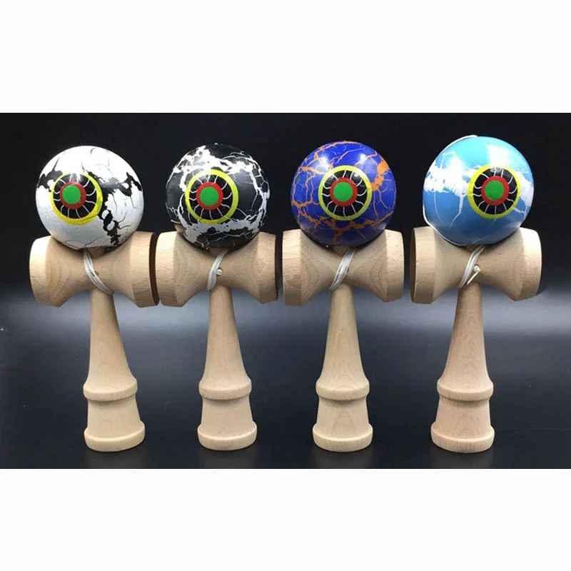 6cm Kendama Professional Toy Kendama Skill Juggling Balls Toy For Children Adult Colors Random Birthday Christmas Gift