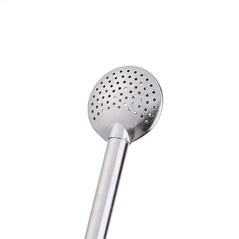 1PCS Hot Drinking Straw Filter Creative Stainless Steel Handmade Yerba Mate Tea Bombilla Gourd Washable Practiacl Tea Tool