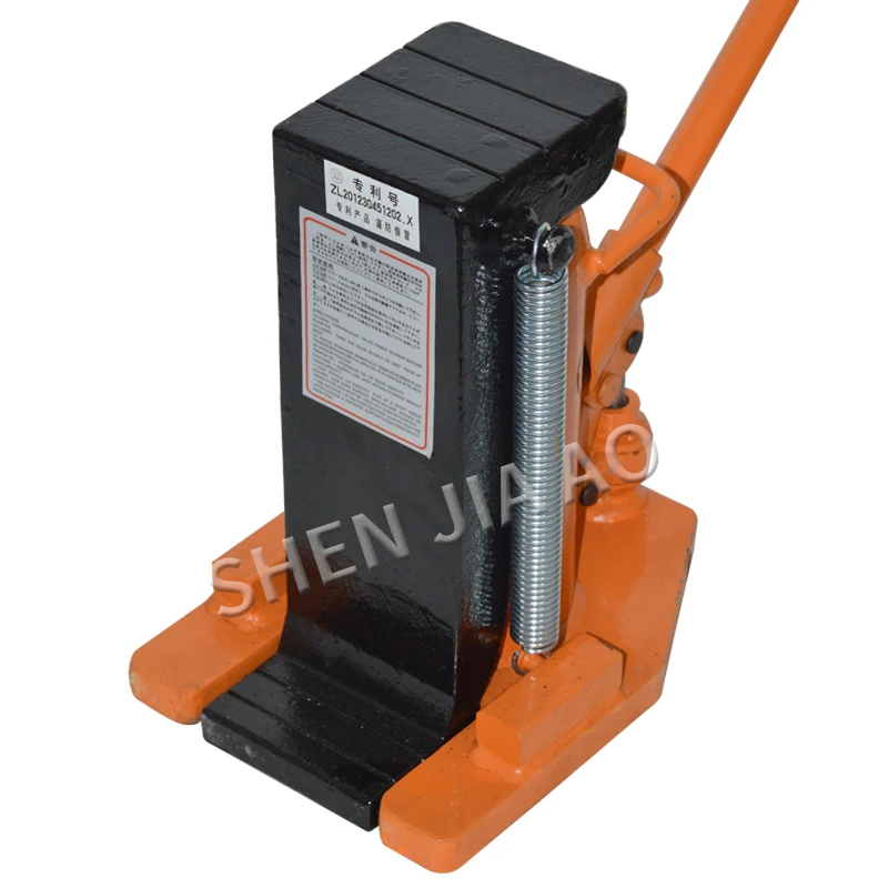 Claw hydraulic jack MHC10T Hydraulic jack  Top load 10T Hydraulic lifting machine hook jack Bold spring No oil leakage 1pc