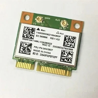 New Laptop Wireless Card For Broadcom BCM943142 Wifi+For Bluetooth4.0 802.11B/G/N 300Mbps For Lenovo FRU:04W3837