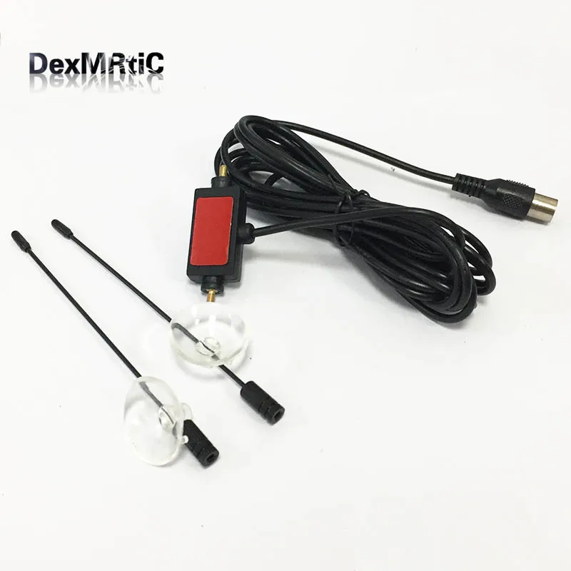 Auto Digitalen Tv-antenne DTMB DVB-T 8dBi Signal luft 3 meter kabel TV/IEC stecker