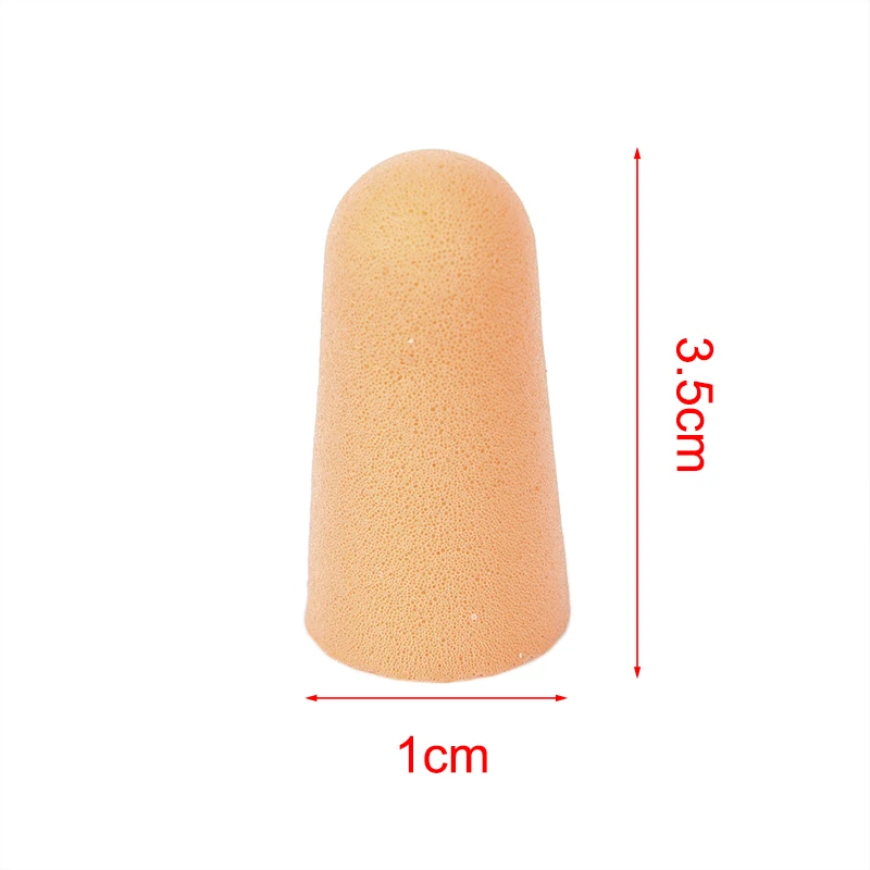 سدادات أذن رغوية مخروطية الشكل ، 10 أزواج ، لمنع الضوضاء ، حماية السمع