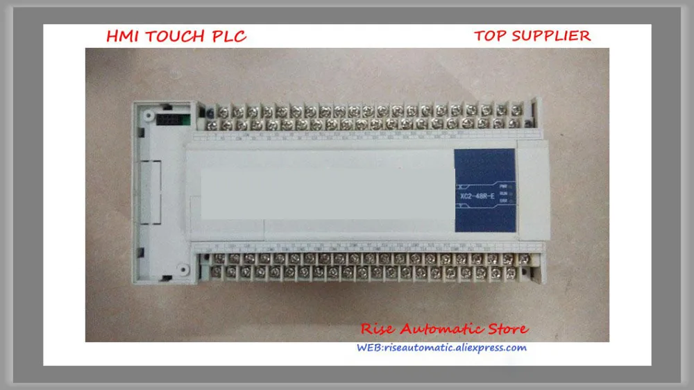 

28 Point NPN Input 20 Point Transistor Output XC2-48T-E PLC DC24V 3COM Cable New Original