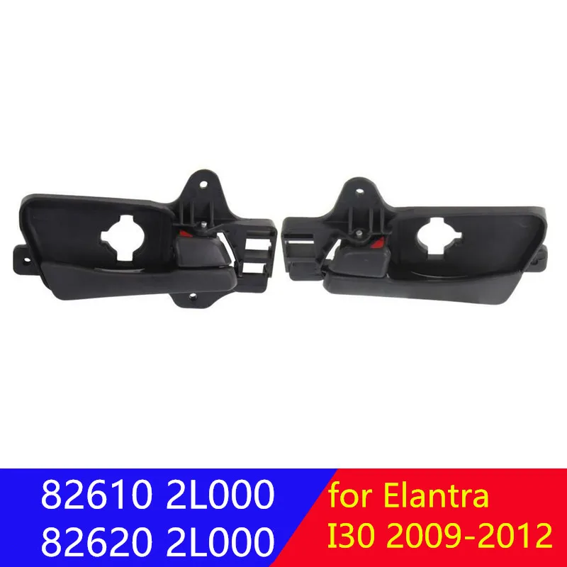 for hyundai Elantra I30 2009-2012 Genuine Interior Door Handle  Black 82610 2L000 82620 2L000 836102L000 83620 2L000