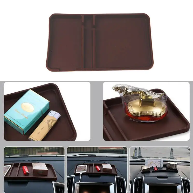 

BBQ@FUKA Silicon Non-Slip Sticky Pad Mat Car Dashboard Gadget Mobile Phone GPS Mount Holder Universal Fit for VW Toyota Ford KIA