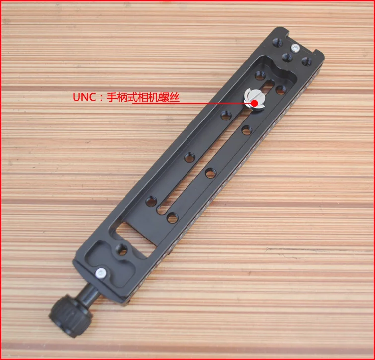 Trípode de placa de liberación rápida PU-50 PU50, carril de trípode deslizante Nodal de 200mm, abrazadera de placa de liberación rápida, adaptador Arca Swiss para fotografía