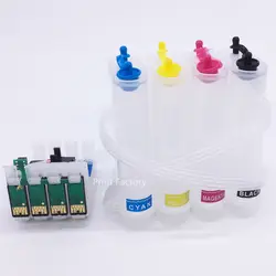 T1281-T1284 CISS Ink System With Chip For Epson S22 SX125 SX420W SX425W SX235W SX130 SX435W SX230 SX440W BX305F BX305FW