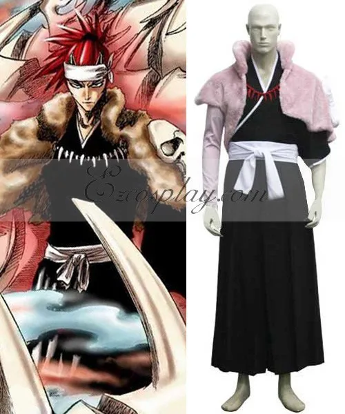 Bleach Abarai Renji Bankai Cosplay Costume E001