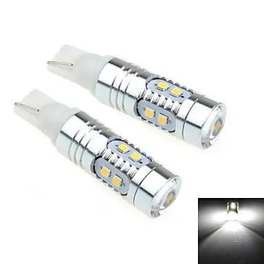 2 Par Lampadas Ultra Led Pingo T10 W5w 50w Forte Farolete(Lanterna Dianteira), Re, Seta, Freio, luz de posicao(DRL)