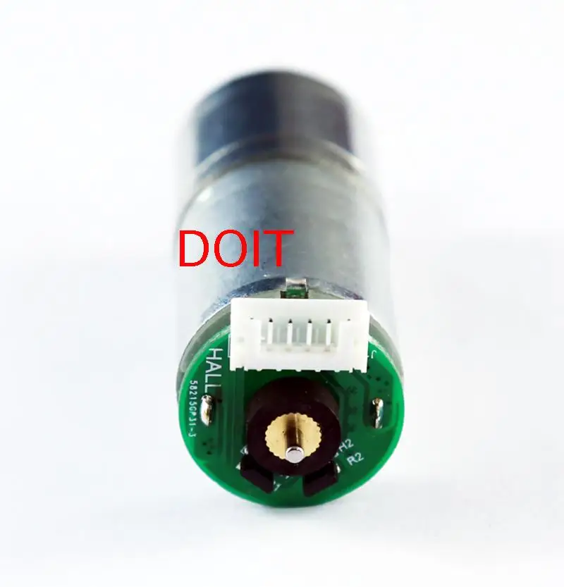 Szdoit 9V 150 Vòng/phút Với Bộ Mã Hóa Động Cơ 25 Mm DC Thiên Xe Máy + Đồng Khớp Nối Cho Robot Xe Phần