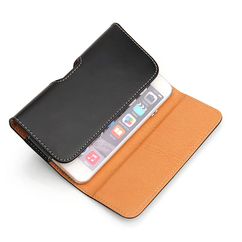 Belt Clip Leather Pouch Phone Cover for Huawei P30 P20 P10 Plus V10 V20 8X 8S 8A 4C Pro 7A 7C 8C P Smart Z Y7 Y9 P9 P8 Waist Bag