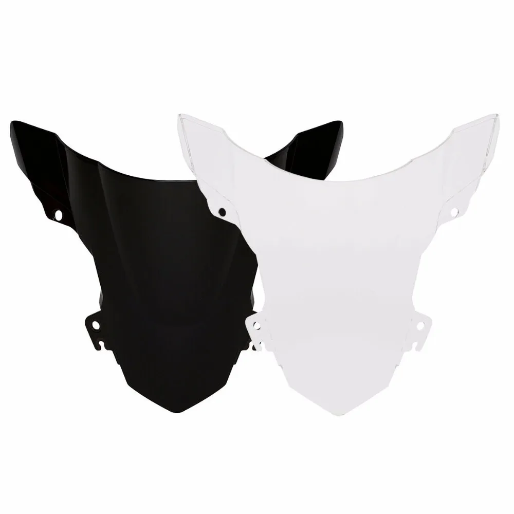 

Мотоциклетные PC двойные пузырьки ветрового стекла дефлекторы ветрового стекла для BMW S1000RR 2015-2018 2017