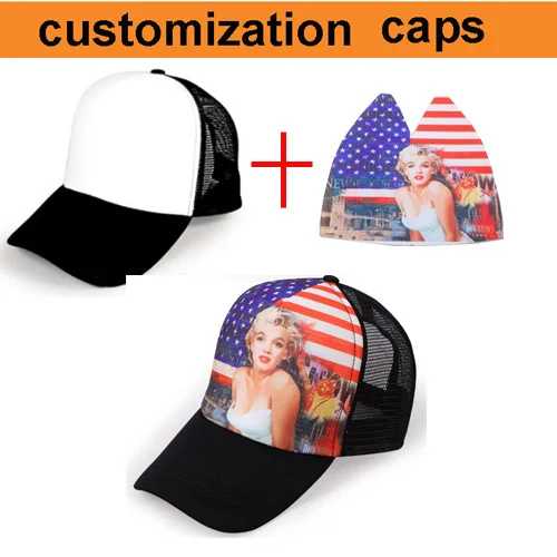 

factory wholesale 100pcs!free shipping!kid adult custom baseball cap,custom trucker cap,full print mesh cap hot transfer